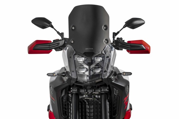 Pare-brise Factory EVO noir mat pour Yamaha Ténéré 700 World Raid (26-)