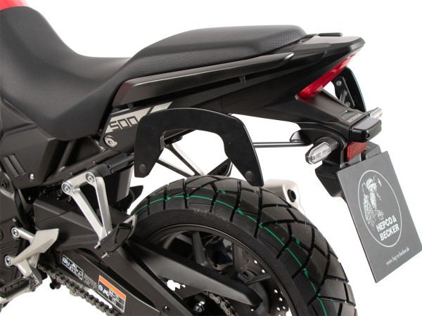 Supports latéraux C-Bow anthracite pour Honda NX 500 (24-) Hepco & Becker