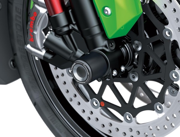 Protège-axes roue avant Ninja ZX-10R/RR Original Kawasaki