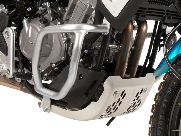 Arceau de protection du moteur argenté pour CFMoto 450 MT (24-) Hepco & Becker