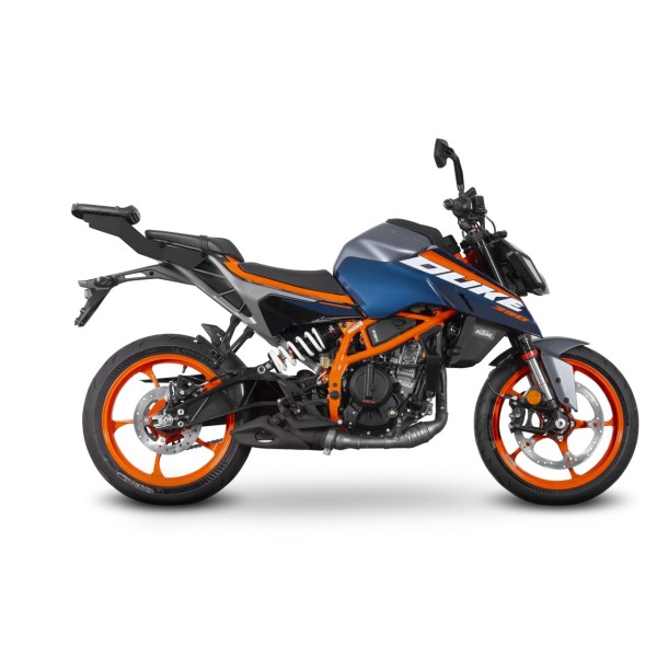 Support de top case Shad, peint en noir, pour KTM 125 / 390 Duke (24-)