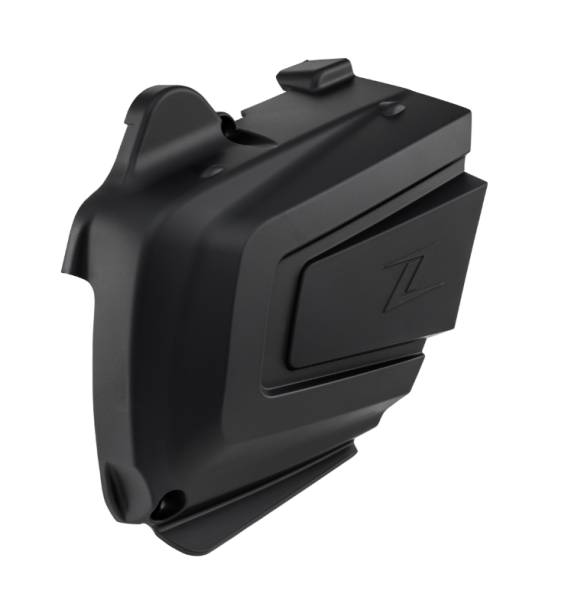 Entrée d'air couvercle vario ZELIONI pour Vespa GTS/GTS Super/GTV HPE 300ccm, noir mat