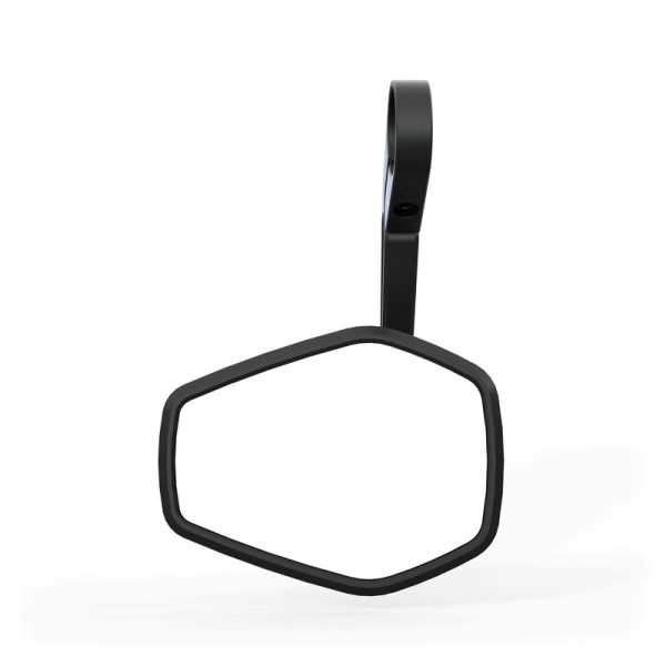HIGHSIDER pro Rétroviseur d'extrémité de guidon Esagano-RS noir/argent long (1pc)