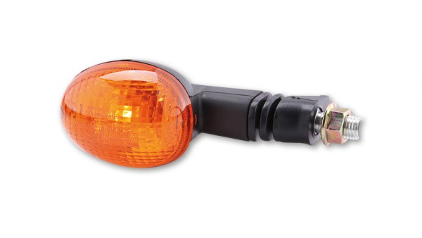 HIGHSIDER Clignotants Smart Mini Boîtier noir / Lentille orange (paire), Avant & Arrière