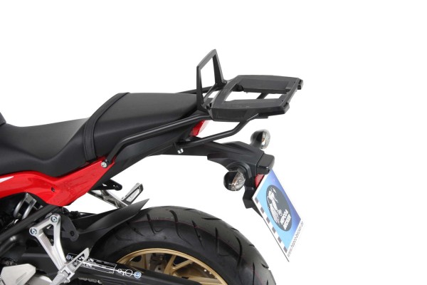 Support de top case Alurack noir pour Honda CBR 650 F (14-18) Hepco & Becker