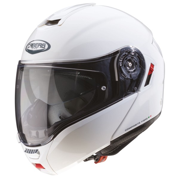 Caberg casque Levo X blanc métallisé