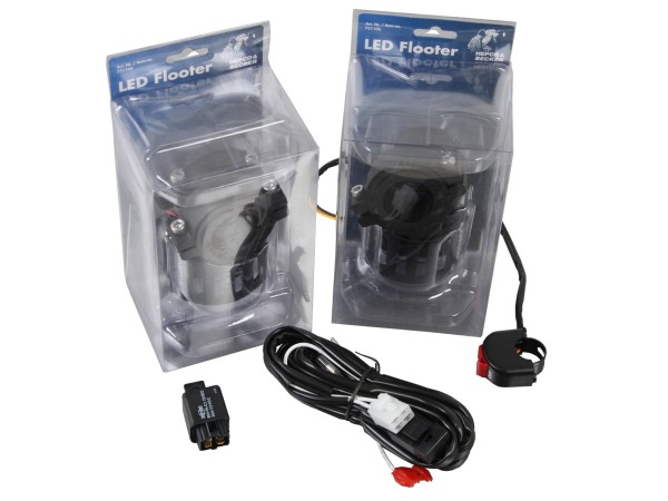 Phares supplémentaires à LED (set) y compris kit de fixation universel pour BMW F 850 GS (année 18-) Original Hepco