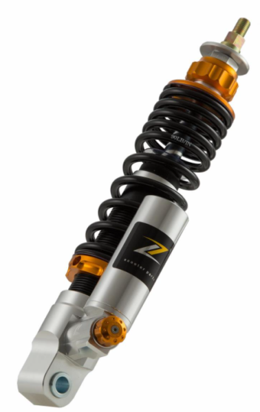 Amortisseur avant pour Vespa GTS/GTS Super 125-300ccm ('14-'16), argent/orange