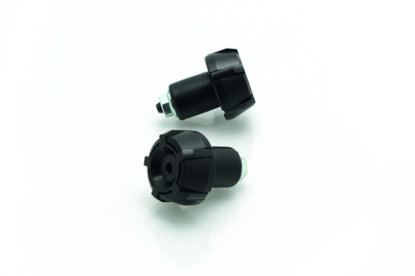 Embouts de guidon BIHR Spark Ø18mm noir/noir