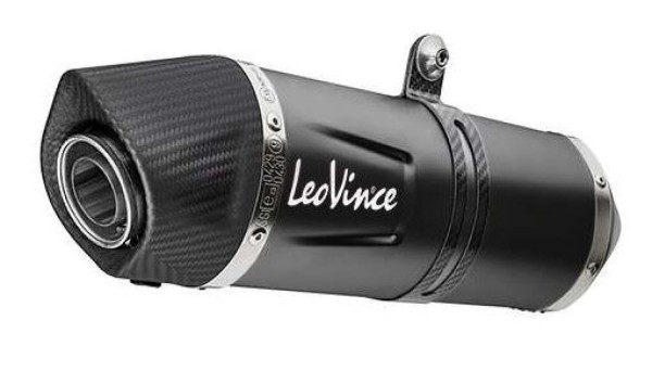 Silencieux arrière LeoVince LV One Evo Slip On Black Edition pour CF Moto / Husqvarna / KTM