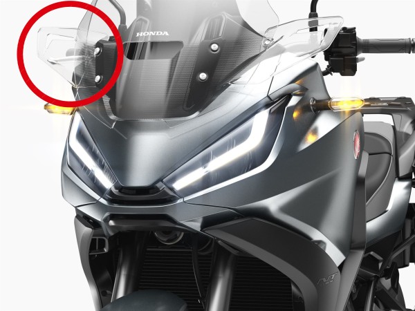 Déflecteur de vent en haut à droite pour Honda NT 1100 (22-) Original