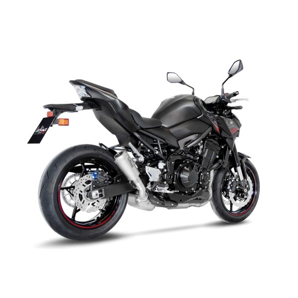 Système d?èchappement LeoVince LV 10 pour Kawasaki Z 900, titane argenté, slip on, Euro4+5, E-approbation