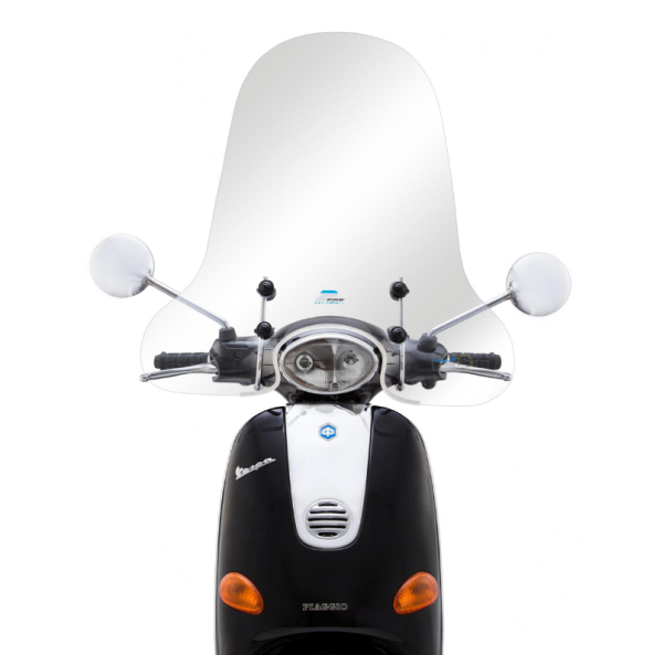Pare-brise CUPPINI haut pour Vespa ET2/ET4 50-150cc, clair