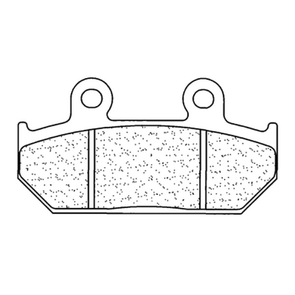 CL Brakes Street plaquettes de frein en métal fritté - 2310A3+