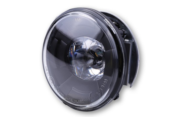 HIGHSIDER smart 4 pouces Insert de phare à distance LED noir E-approuvé (1pc)
