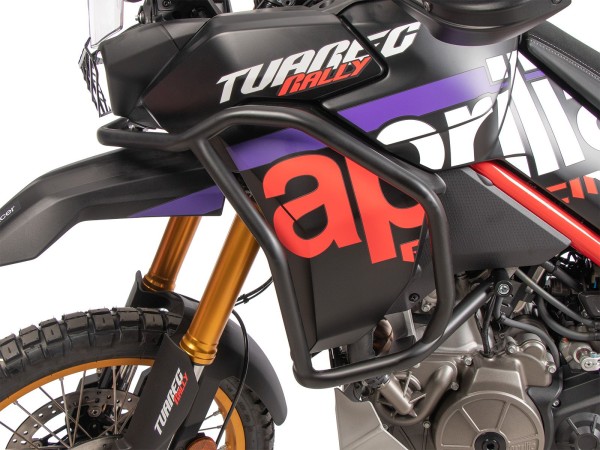 Arceau de protection du réservoir noir pour Aprilia Tuareg 660 Rally (25-) Hepco & Becker