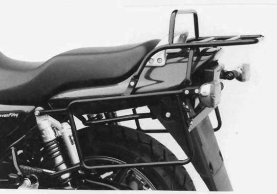 Pont de bagages tubulaire Support de top case et support de valises latérales pour Honda CB 750 F Seven Fifty (92-03)
