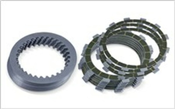 Kit d'embrayage Barnett en acier et disques de friction