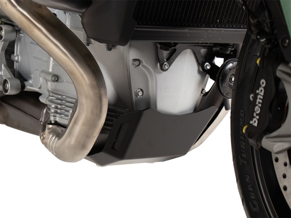 Spoiler de proue noir pour Moto Guzzi V100 Mandello Hepco & Becker