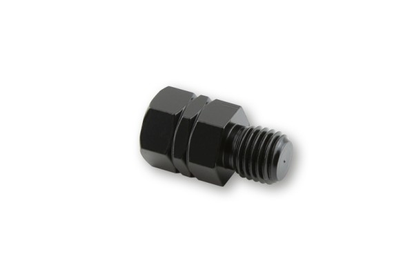 HIGHSIDER smart Adaptateur de rétroviseur Black Hole M10 gauche sur boulon M10 droit