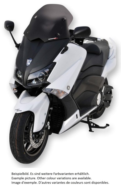 Pare-brise ERMAX Sport H 450 mm pour Yamaha T-MAX 530, transparent