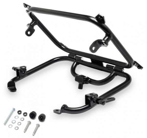 Porte-bagages arrière, noir, pliable, 420x280 mm