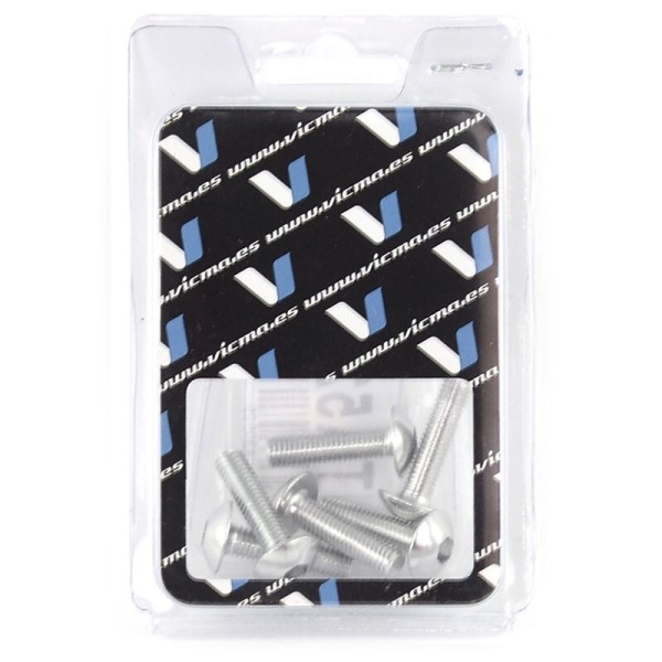 V KIT DE PIÈCES VIS 6 TOUTES M5X20 ARGENT