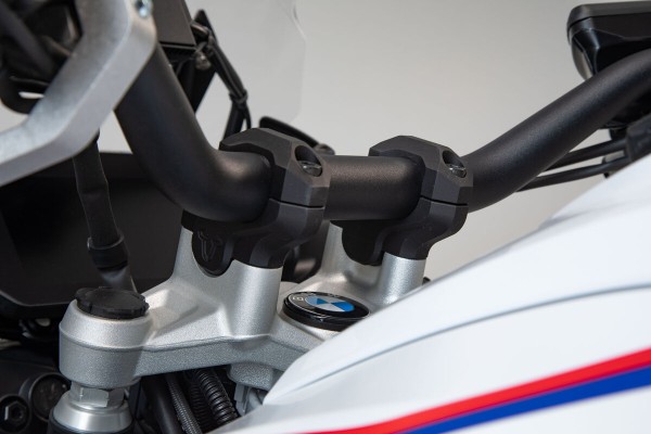 SW-Motech Pose de guidon, noir, H=32 mm, pose de 25 mm pour BMW R 1200 GS LC - SW Motech