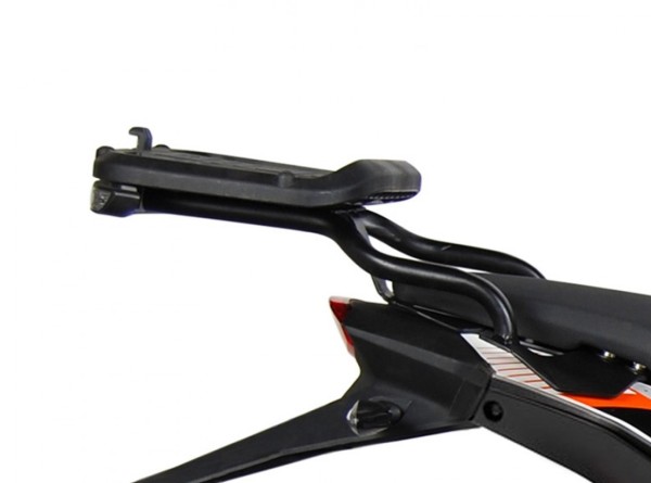 Support de top case Shad, peint en noir, pour KTM 125 / 390 Duke (11-16)