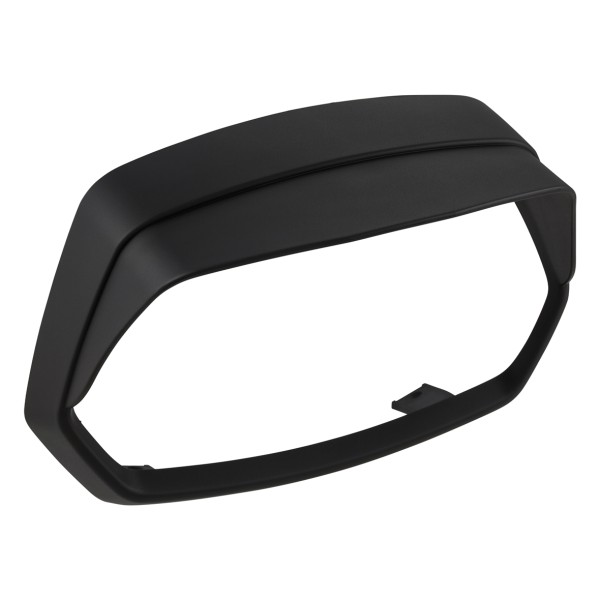 Anneau de lampe noir mat avec abat-jour pour Vespa Sprint 50-150ccm ('18-)