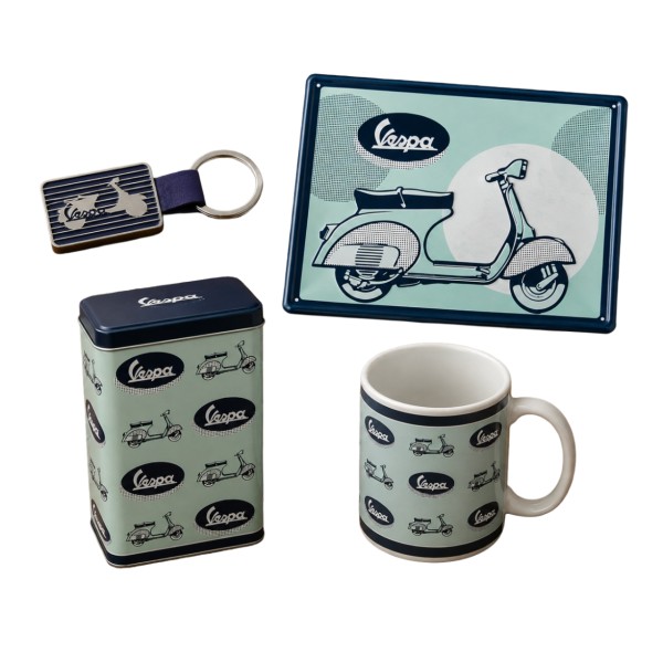 Pack de produits dérivés Vespa « Vespa Blue »