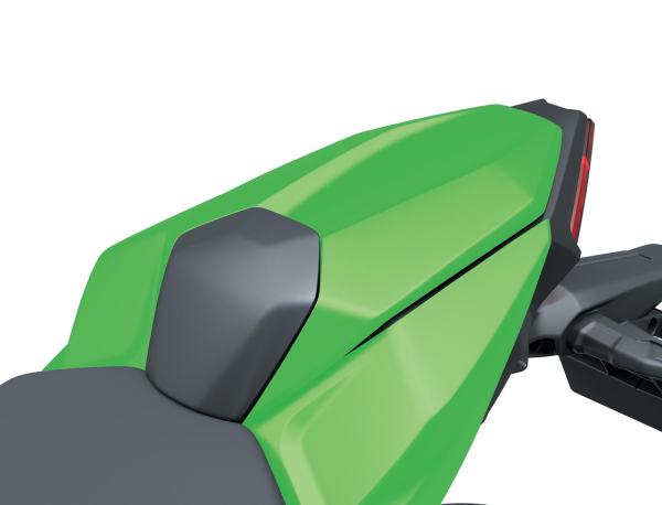 Couverture de siège passager (Candy Lime Green) pour Kawasaki Z 650 S (26-) Original