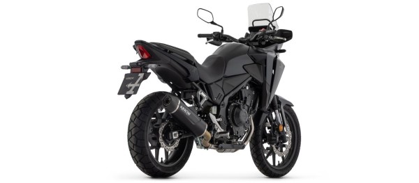 ARROW Échappement INDY RACE EVO aluminium noir pour Honda NX500 / CB500 Hornet (24-)