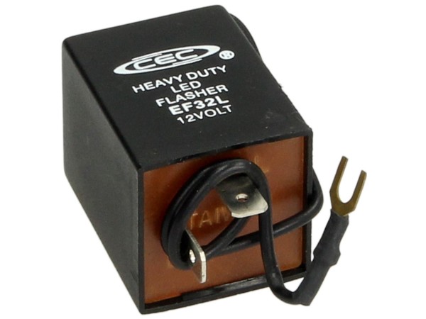 Relais de clignotant Sceed42 12 V, universel, convient aussi pour les LED, 2 raccords