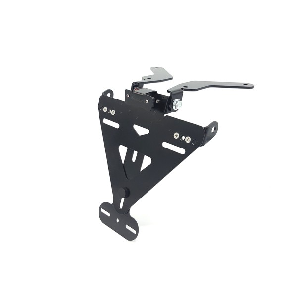 alpha Technik Kennzeichenhalter für Kawasaki Z750,Z1000,ZR750L,ZRT0; Typ ZR750L; Modelljahr 2007-