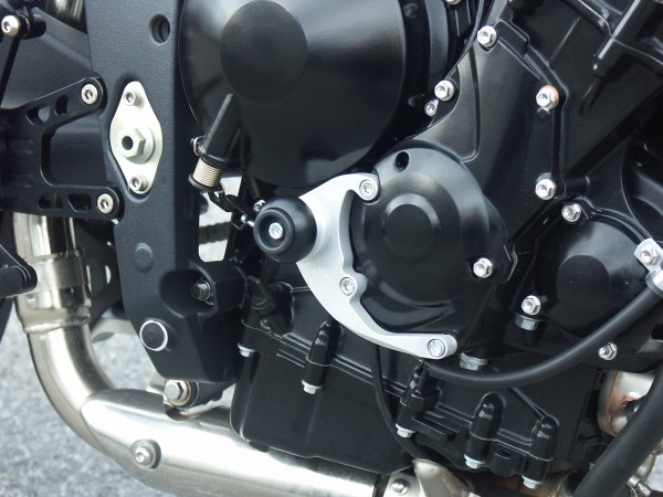 LSL Crash-Ball Kupplung für Triumph 675, 2006-, schwarz