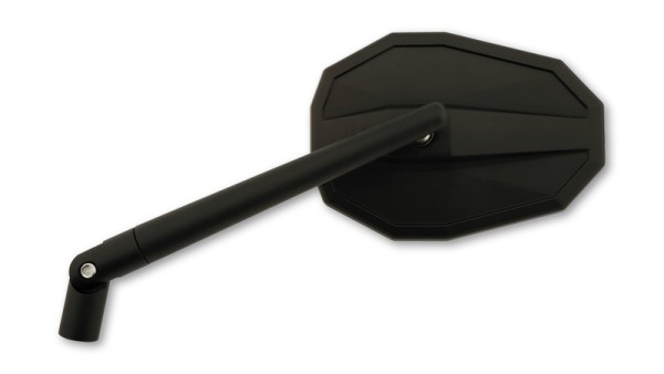 HIGHSIDER smart miroir de carénage Straight noir (1pc)