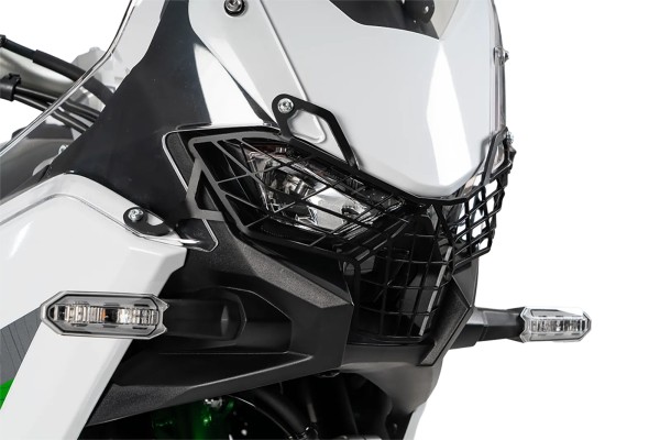 Grille de protection des feux noire pour Kawasaki KLE 500 / SE (26-) Hepco & Becker
