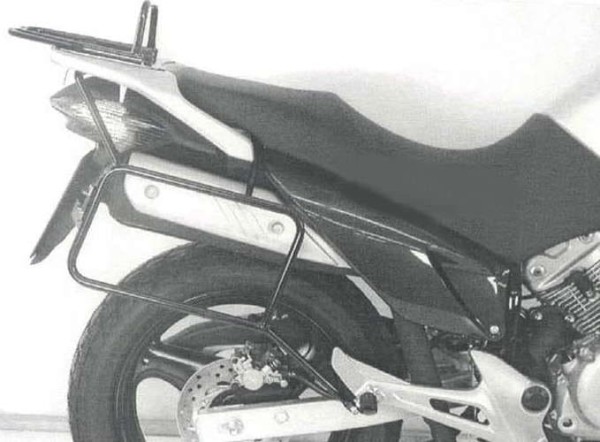 Support de valises latérales vissé noir pour Honda XL 125 V Varadero (01-06) Hepco & Becker
