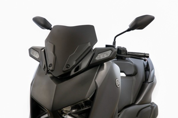 Petit pare-brise noir mat pour Yamaha X-MAX (21-)