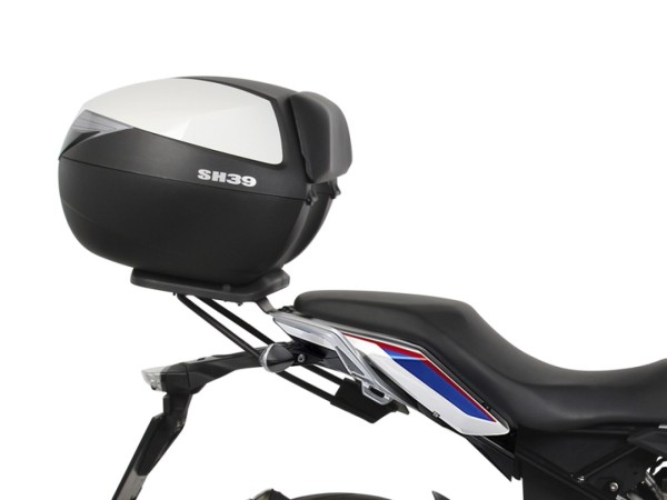 Support de top case Shad, peint en noir, pour BMW G 310 R (16-25)