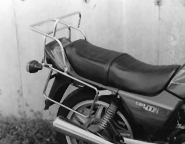 Pont de bagages tubulaire Support de top case et support de valises latérales pour Honda CB 250 N /400 N (81-86)