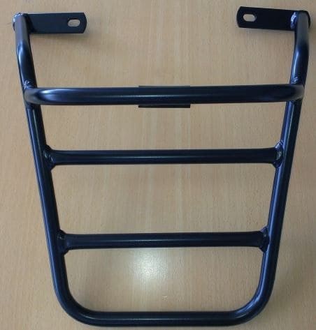 Porte-bagages tubulaire noir pour Honda XBR 500 S (85-89) Hepco & Becker