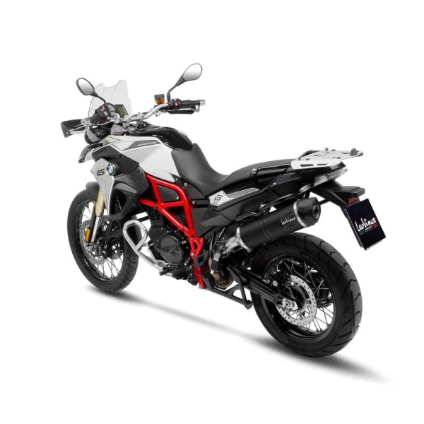LeoVince système d?èchappement LV One Evo pour BMW F 700 GS /F 800 GS, noir, slip on, E-approbation