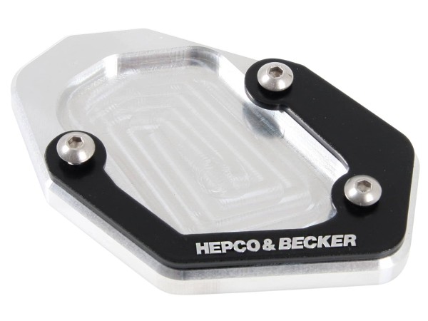Plaque de béquille latérale pour BMW R 1200 GS (08-12) Hepco & Becker