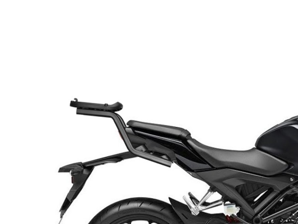 Support de top case Shad, peint en noir, pour CB 125 R Neo Sport Cafe (18-23) / CB 300 R Neo Sport Cafe