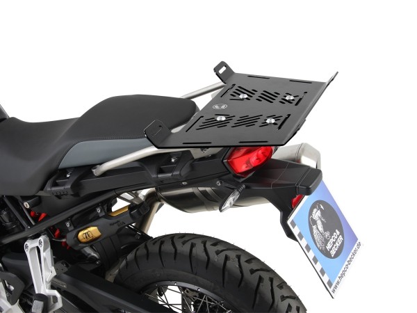 Elargisseur de porte-bagages pour combinaison avec porte-bagages accessoire d'origine noir pour BMW F 850 GS