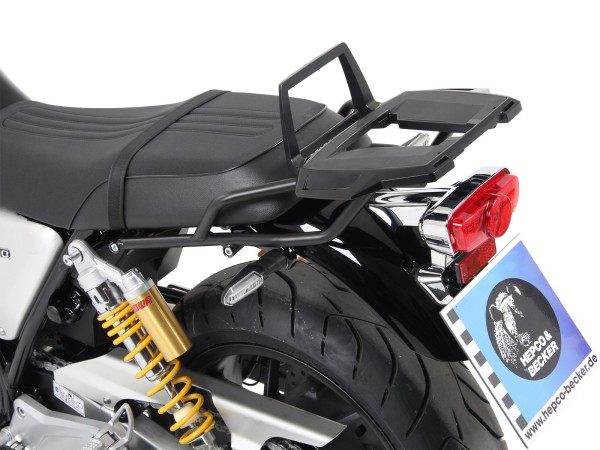 Support de top case Alurack noir pour Honda CB 1100 EX /RS (17-20) Hepco & Becker