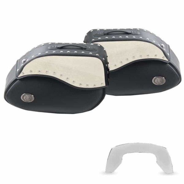 Kit de sacoches de selle Ivory pour les porteurs C-Bow Hepco & Becker