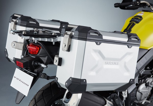 Kit de valises latérales, aluminium pour Suzuki V-Strom 1050